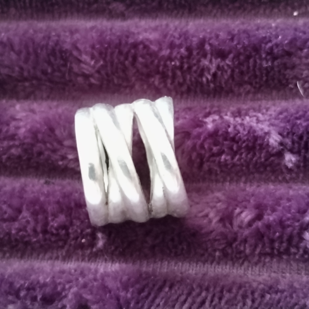 925 Sterling Silver Statement Ring - image 2